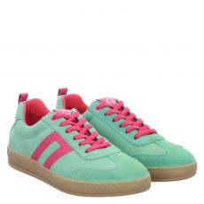  Schuhengel Veloursleder-Sneaker in grün für Damen