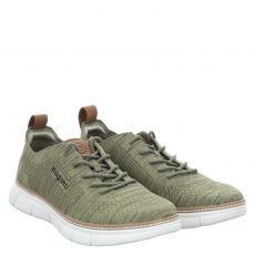  Bugatti, Pasadena, Textil-Sneaker in grün für Herren