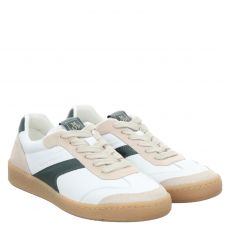  Marc O Polo, Court, Glattleder-Halbschuh in weiß für Herren