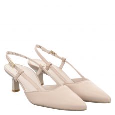 Paul Green, 0079-7992-090, Glattleder-Pumps in beige für Damen