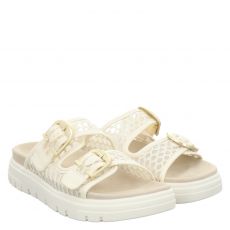  Bagatt Textil-Pantolette in beige für Damen