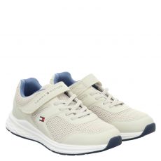  Tommy Hilfiger, Steph, Textil-Sneaker in beige für Kinder