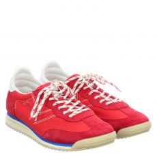  Victoria, Saturno, Textil-Sneaker in rot für Damen