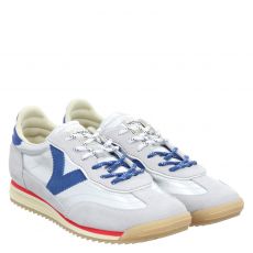  Victoria, Saturno, Textil-Sneaker in silber für Damen