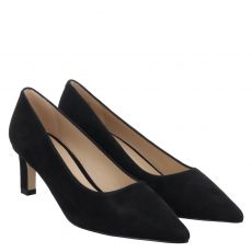  Peter Kaiser, Da.-pumps, Veloursleder-Pumps in schwarz für Damen