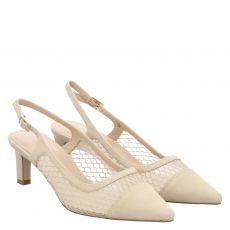  Peter Kaiser, Women Sling, Veloursleder-Pumps in beige für Damen