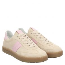  Sioux, Tedroso, Veloursleder-Sneaker in beige für Damen