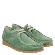  Sioux, Grashopper, Veloursleder-Halbschuh in grün für Damen