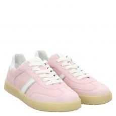  Sioux, Tedroso, Veloursleder-Halbschuh in rosé für Damen