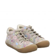  Naturino, Cocoon M, Veloursleder-Lauflernschuh in beige für Kinder
