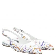  Högl Glattleder-Pumps in weiß für Damen