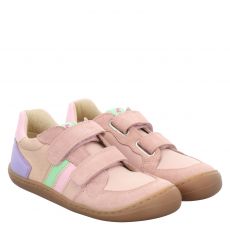  Koel, Sap Desp Velcro, Glattleder-Sneaker in rosa für Kinder
