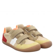  Koel, Sap Desp Velcro, Glattleder-Sneaker in beige für Kinder