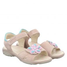  Primigi, Breeze, Veloursleder-Sandale in rosé für Kinder