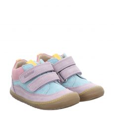  Richter, Blau, Veloursleder-Lauflernschuh in lila für Kinder