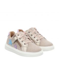  Richter Veloursleder-Sneaker in beige für Kinder