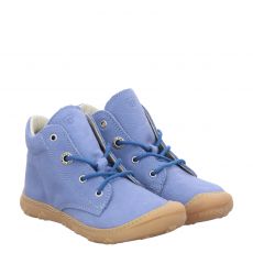  Superfit, Cory M, Veloursleder-Lauflernschuh in blau für Kinder