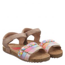 Shoesme Veloursleder-Sandale in braun für Kinder