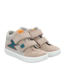  Superfit, Supies, Veloursleder-Lauflernschuh in beige für Kinder