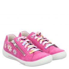  Superfit, Tensy, Veloursleder-Sneaker in pink für Kinder