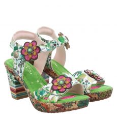  Laura Vita Sandalen in grün für Damen