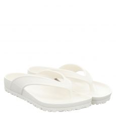  Birkenstock, Honolulu Eva Normal, Slides & Zehentrenner in cremeweiß für Damen
