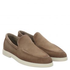  Magnanni Nubukleder-Slipper in beige für Herren
