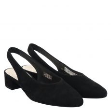  Gabor Veloursleder-Pumps in schwarz für Damen