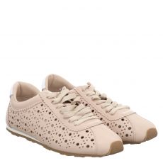  Luca Benini, Rot, Glattleder-Sneaker in rosa für Damen