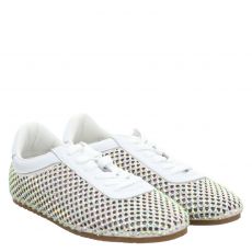  Luca Benini Synthetik-Sneaker in weiß für Damen