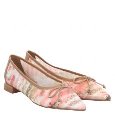  Luca Benini Textil-Ballerina in braun für Damen