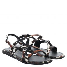  Luca Benini flache Sandale in braun für Damen