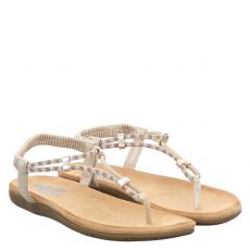  2go Synthetik-Slides & Zehentrenner in gold für Damen