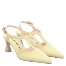  Hispanitas, Giorgia, Glattleder-Pumps in gelb für Damen