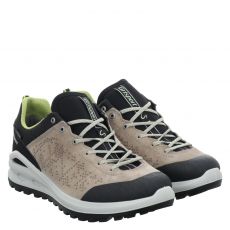  Grisport, Trecky, Veloursleder-Sportschuh in beige für Kinder