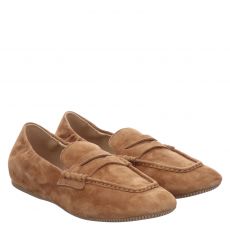  Maripé Veloursleder-Mokassin in braun für Damen