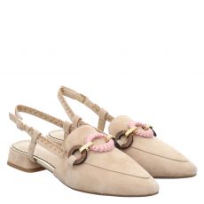  Maripé Veloursleder-Pumps in beige für Damen