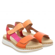  Remonte, Sandale, Sandalen in orange für Damen