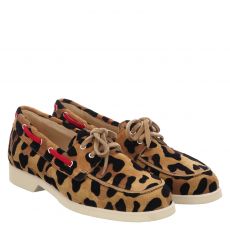  Luca Grossi, Armatal, Veloursleder-Halbschuh in braun für Damen