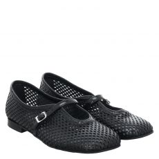  Fraipe Lackleder-Ballerina in schwarz für Damen