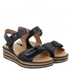  Gabor, Klett, Sandalen in schwarz für Damen