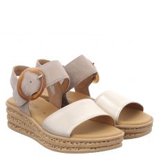  Gabor, Klett, Sandalen in beige für Damen