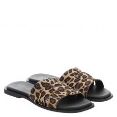  Schuhengel Veloursleder-Pantolette in braun für Damen