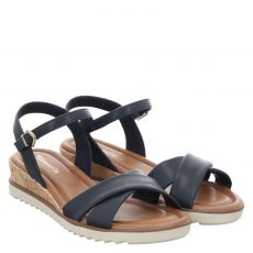  Tamaris, Da.-sandalette, Sandalen in blau für Damen