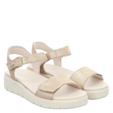  Tamaris, Wechselfussbett, Sandalen in beige für Damen