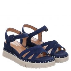  Tamaris, Da.-sandalette, Sandalen in blau für Damen