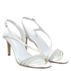  Tamaris, Da.-sandalette, Synthetik-Sandalette in silber für Damen