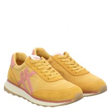  Fitflop, Retro-q, Textil-Sneaker in gelb für Damen