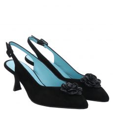  Thierry Rabotin Veloursleder-Pumps in schwarz für Damen
