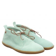  El Naturalista, Viajero Barfuss-modell, Veloursleder-Halbschuh in grün für Damen